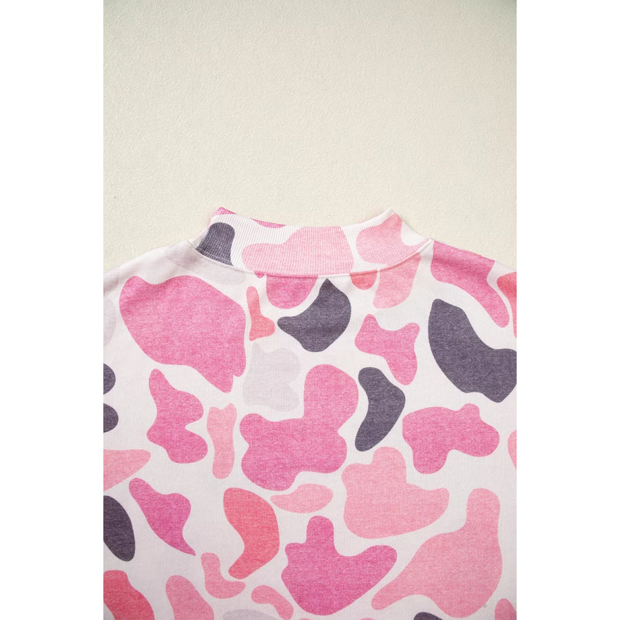 Camouflage Western Style Pullover Sweatshirt Apparel and Accessories