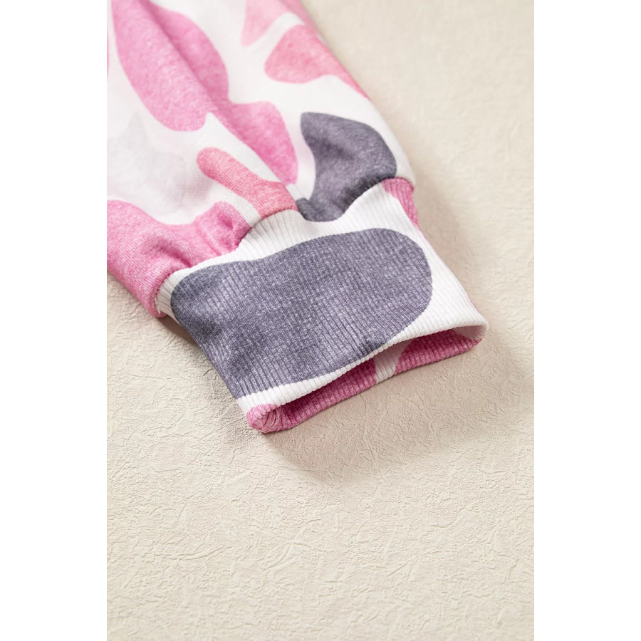 Camouflage Western Style Pullover Sweatshirt Apparel and Accessories