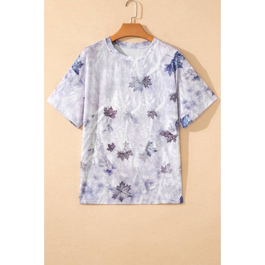 Camouflage Woodland Print Drop Shoulder Tunic Tee Apparel and Accessories