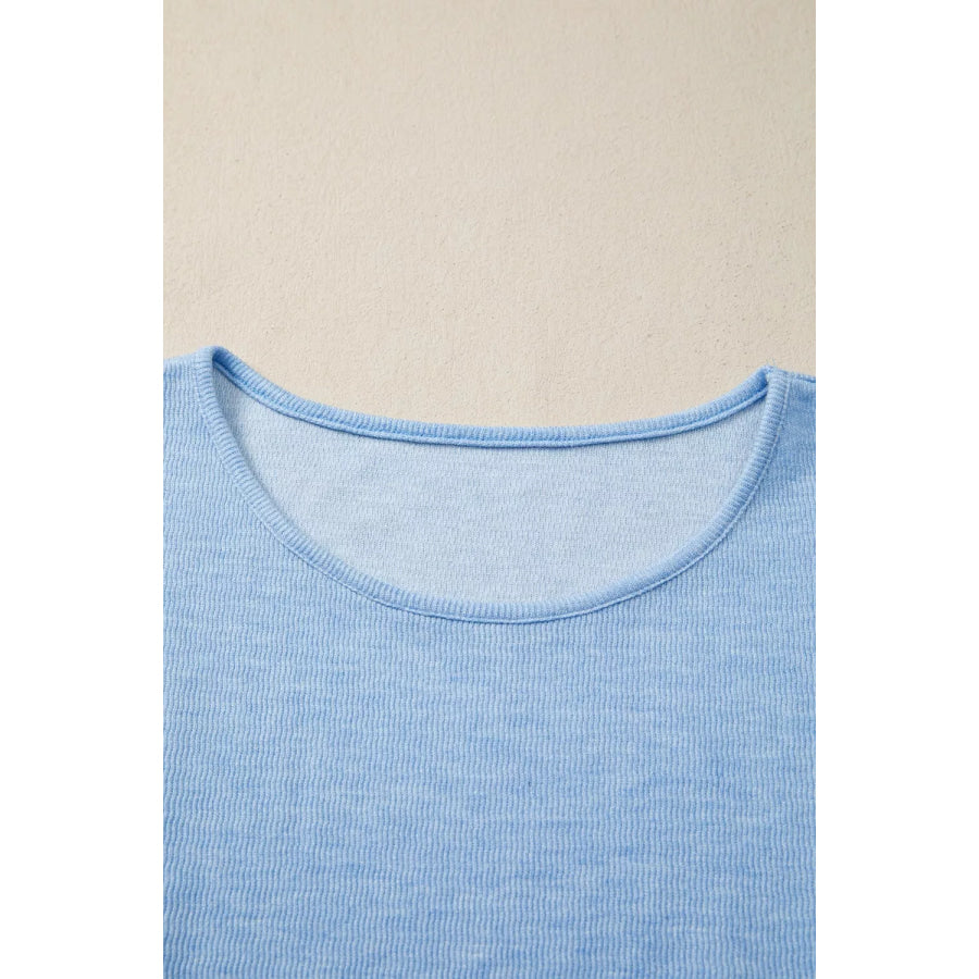 Cap Sleeve Matching Top and Jogger Pants Set Apparel and Accessories