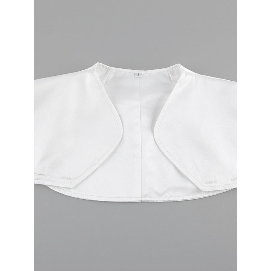 Cap Sleeve Top and Lace Skirt Set Apparel and Accessories