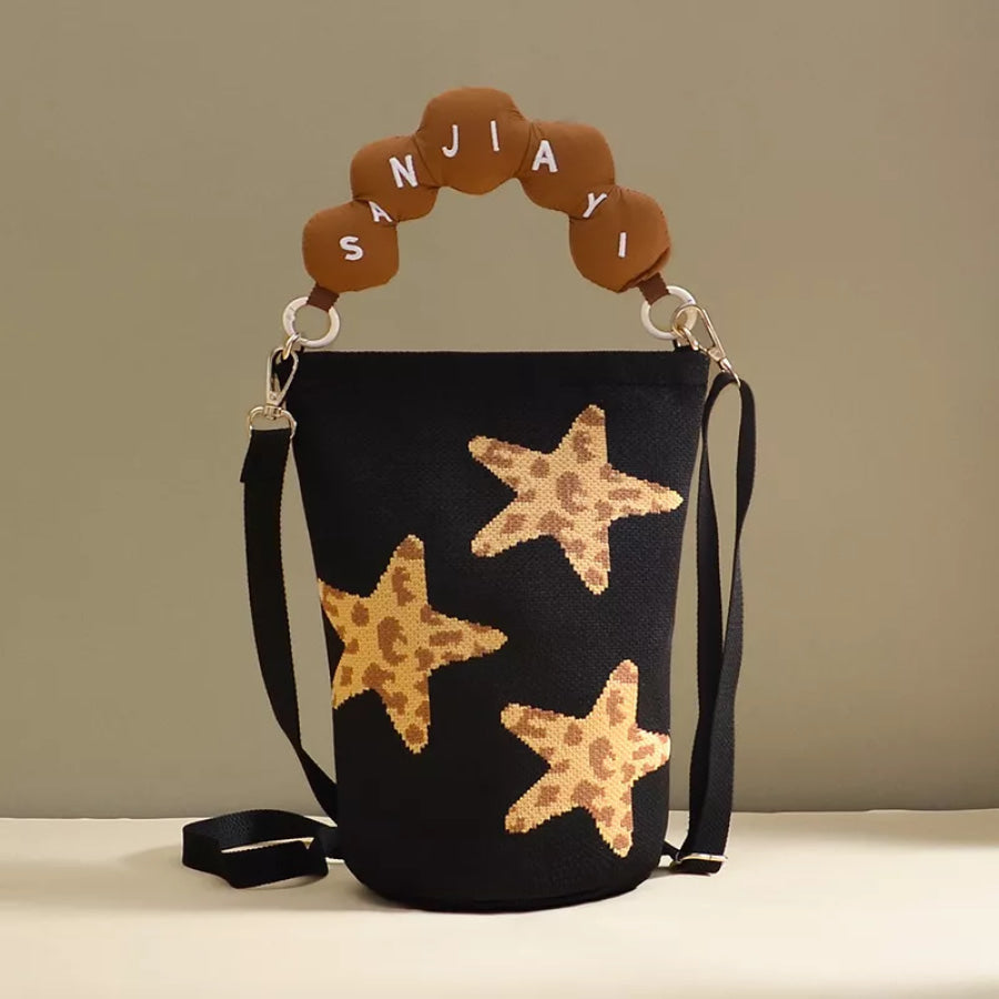 Cartoon Bucket Crossbody Bag Style B / onesize Apparel and Accessories