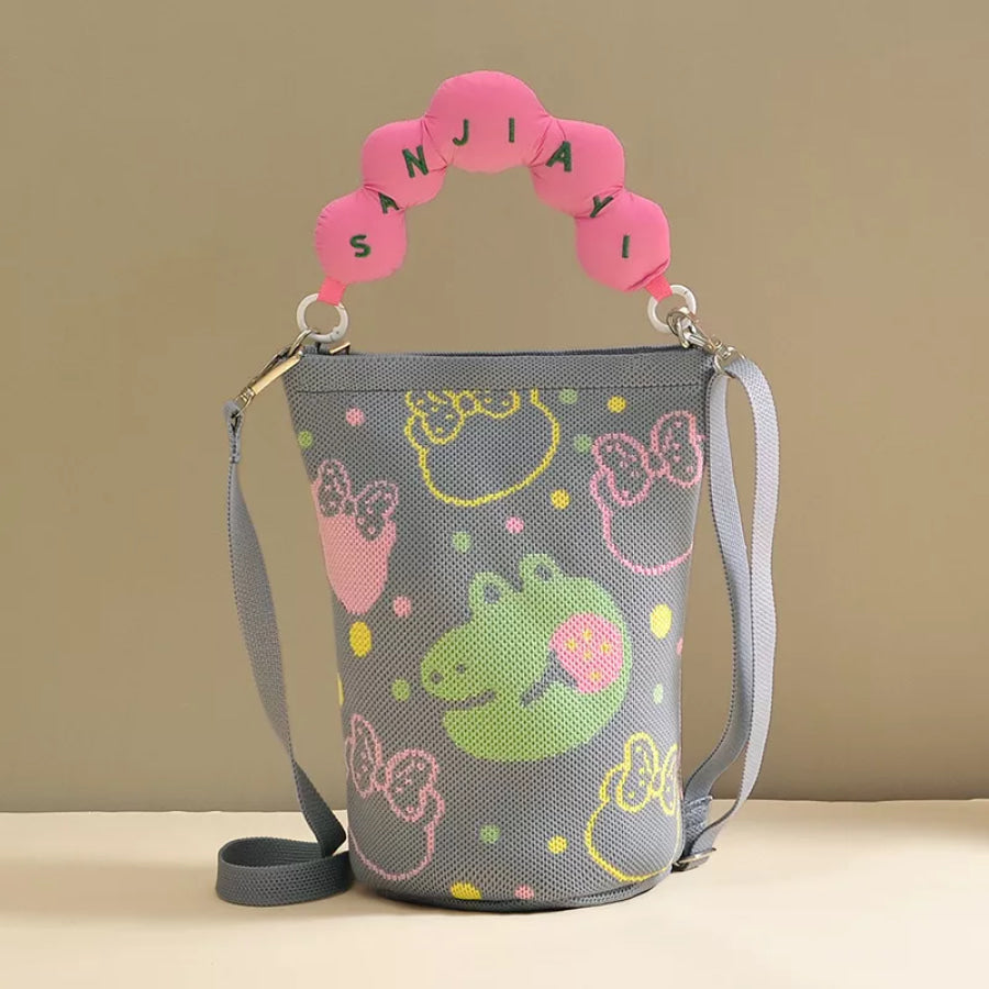 Cartoon Bucket Crossbody Bag Style E / onesize Apparel and Accessories