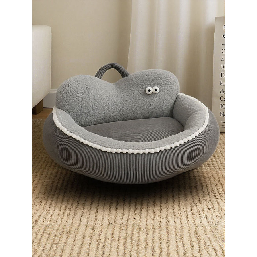 Cartoon Design Cozy Pet Nest Gray-love Sofa Nest / S Apparel and Accessories