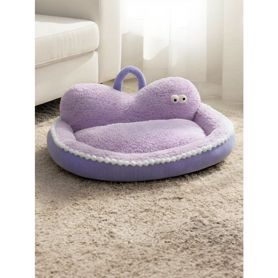 Cartoon Design Cozy Pet Nest Taro Purple-love Sofa Nest / S Apparel and Accessories