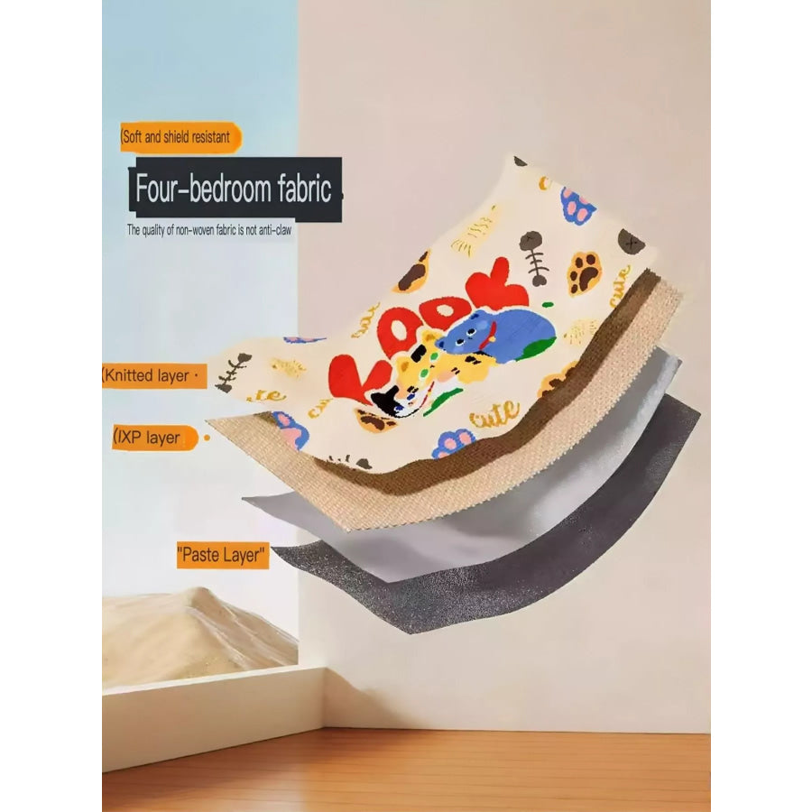 Cartoon Pattern Anti-Scratch Sofa Pet Furniture Protector Apparel and Accessories