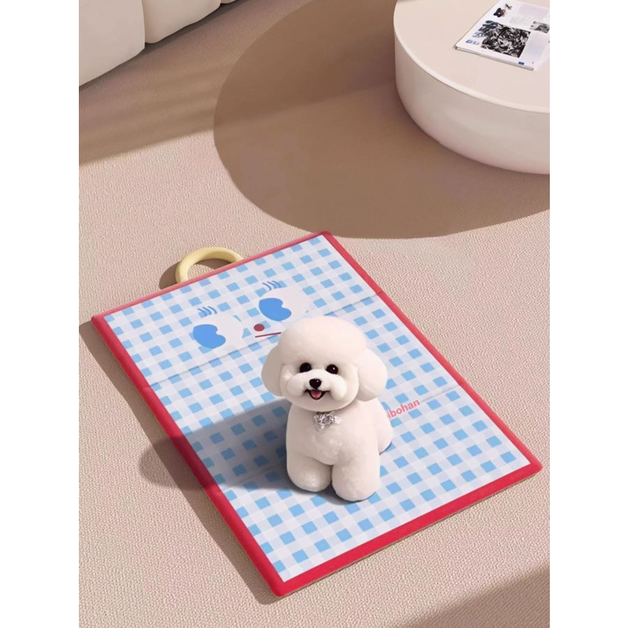Cartoon Pattern Soft Pet Mat Apparel and Accessories