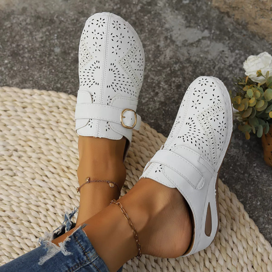 Casual Buckle Slip-Ons Apparel and Accessories