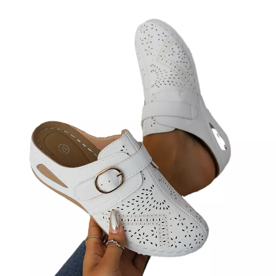 Casual Buckle Slip-Ons Apparel and Accessories