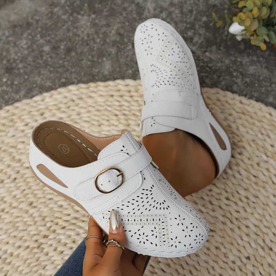 Casual Buckle Slip-Ons Apparel and Accessories