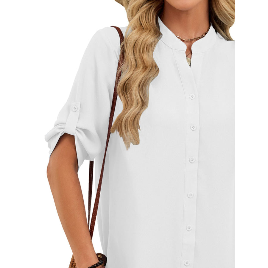 Casual Button-Down Shirt Dress Apparel and Accessories