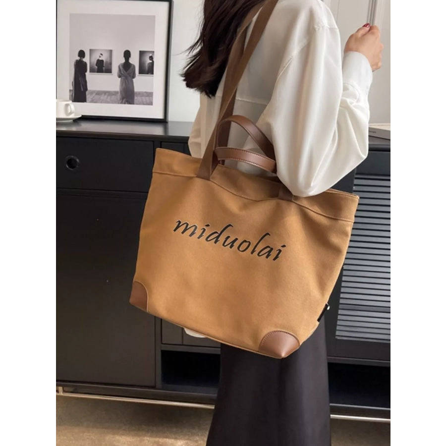 Casual Canvas Handbag Apparel and Accessories