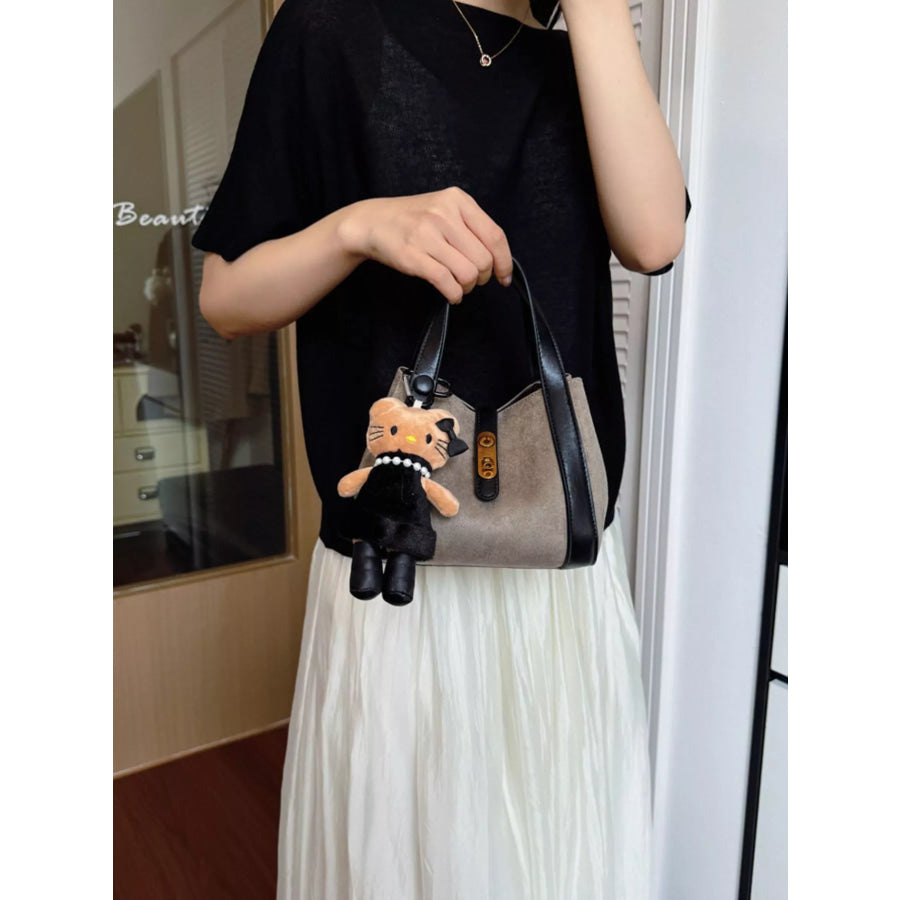 Casual Contrast Crossbody Bag Apparel and Accessories