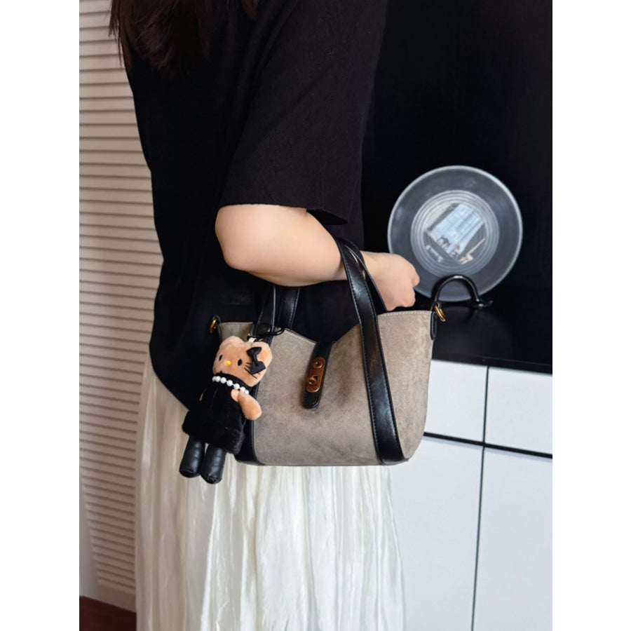 Casual Contrast Crossbody Bag Apparel and Accessories