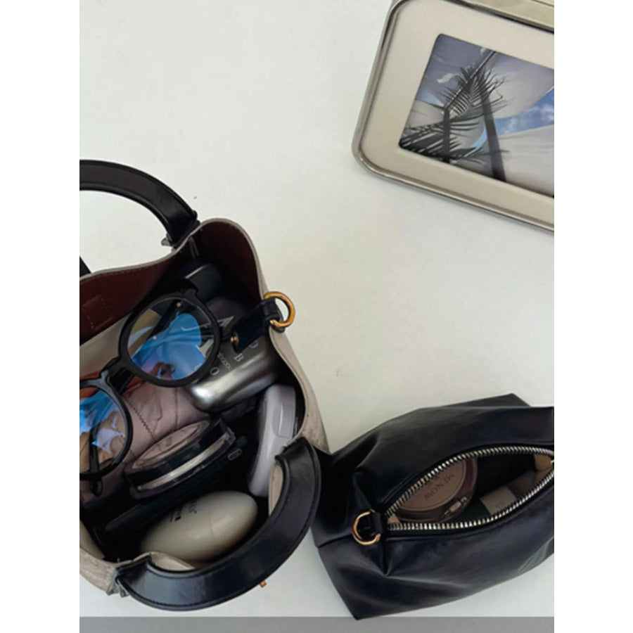 Casual Contrast Crossbody Bag Apparel and Accessories