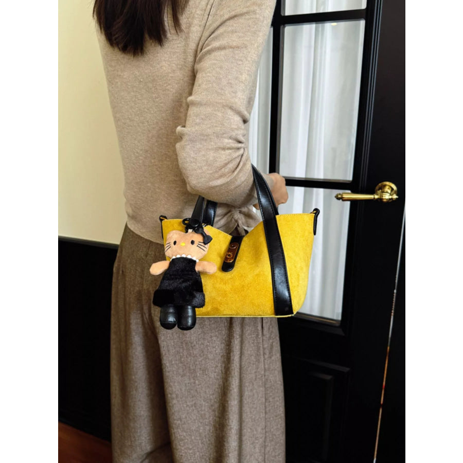 Casual Contrast Crossbody Bag Apparel and Accessories