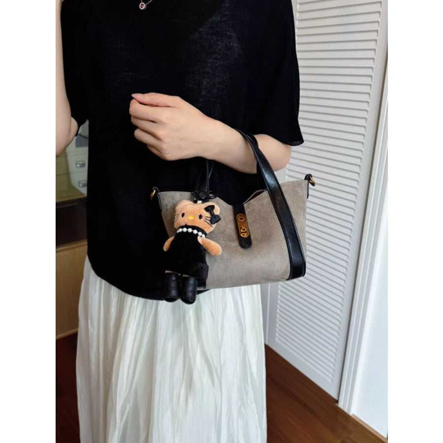 Casual Contrast Crossbody Bag Apparel and Accessories