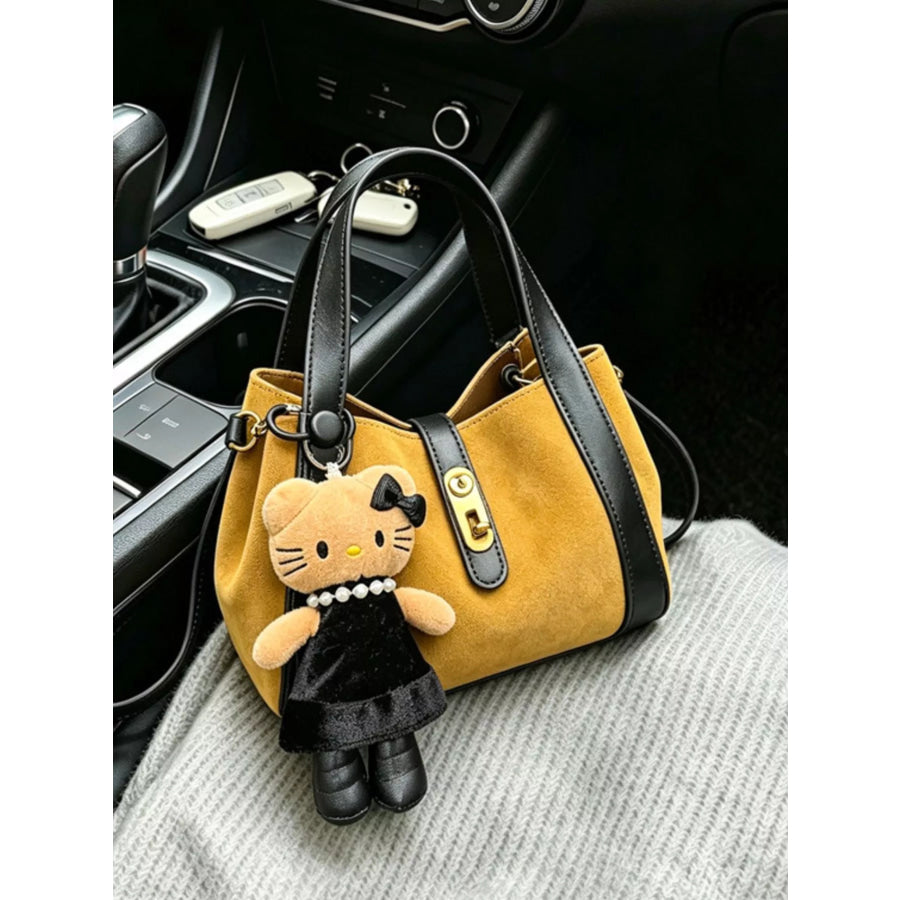 Casual Contrast Crossbody Bag Apparel and Accessories
