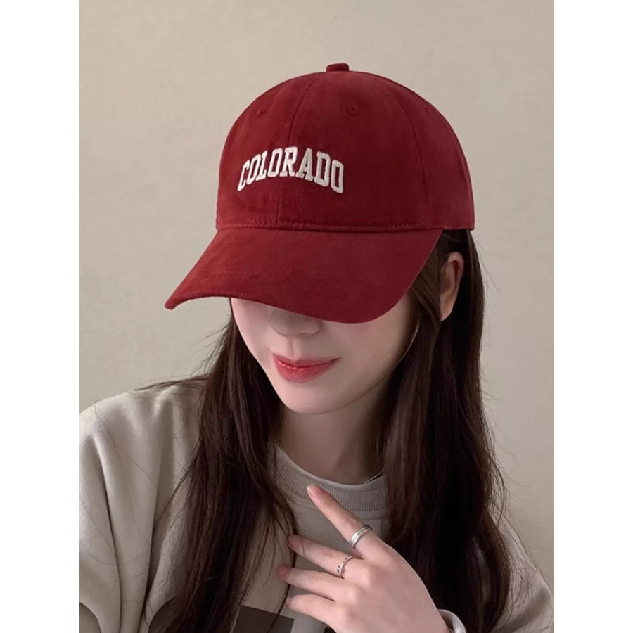 Casual Embroidered Baseball Cap Apparel and Accessories