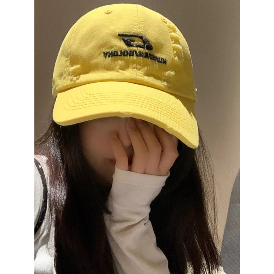 Casual Embroidered Baseball Cap Apparel and Accessories