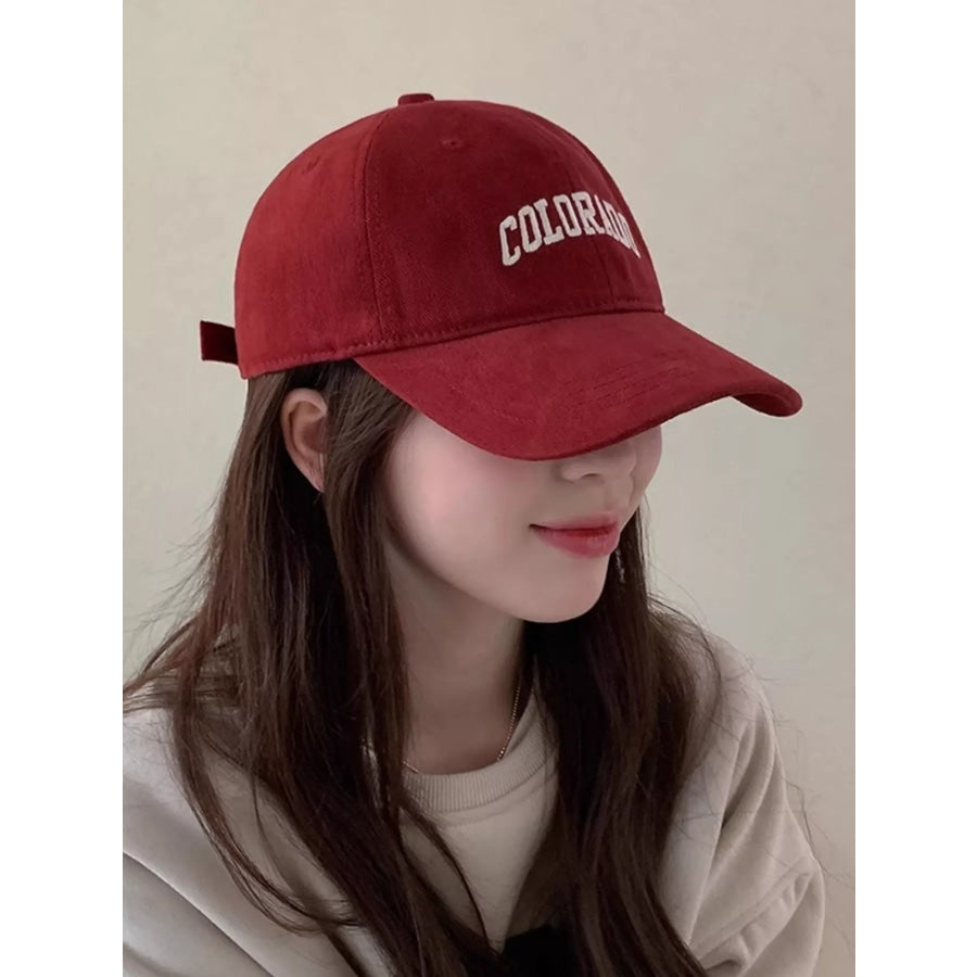 Casual Embroidered Baseball Cap Apparel and Accessories