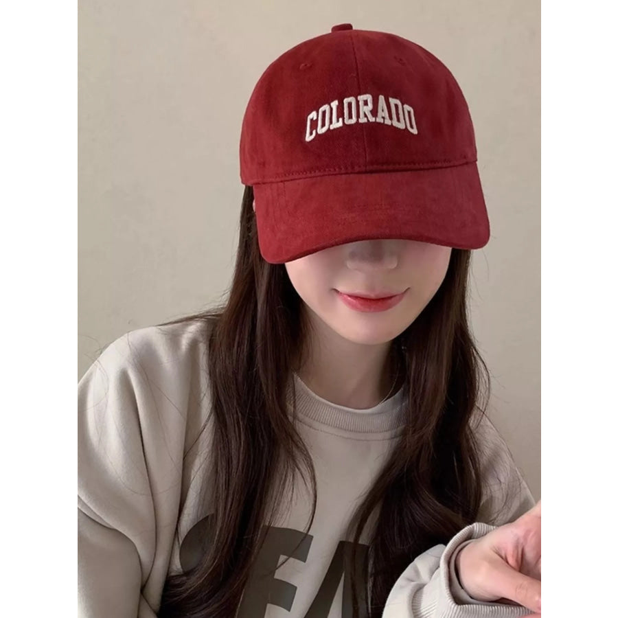 Casual Embroidered Baseball Cap Apparel and Accessories
