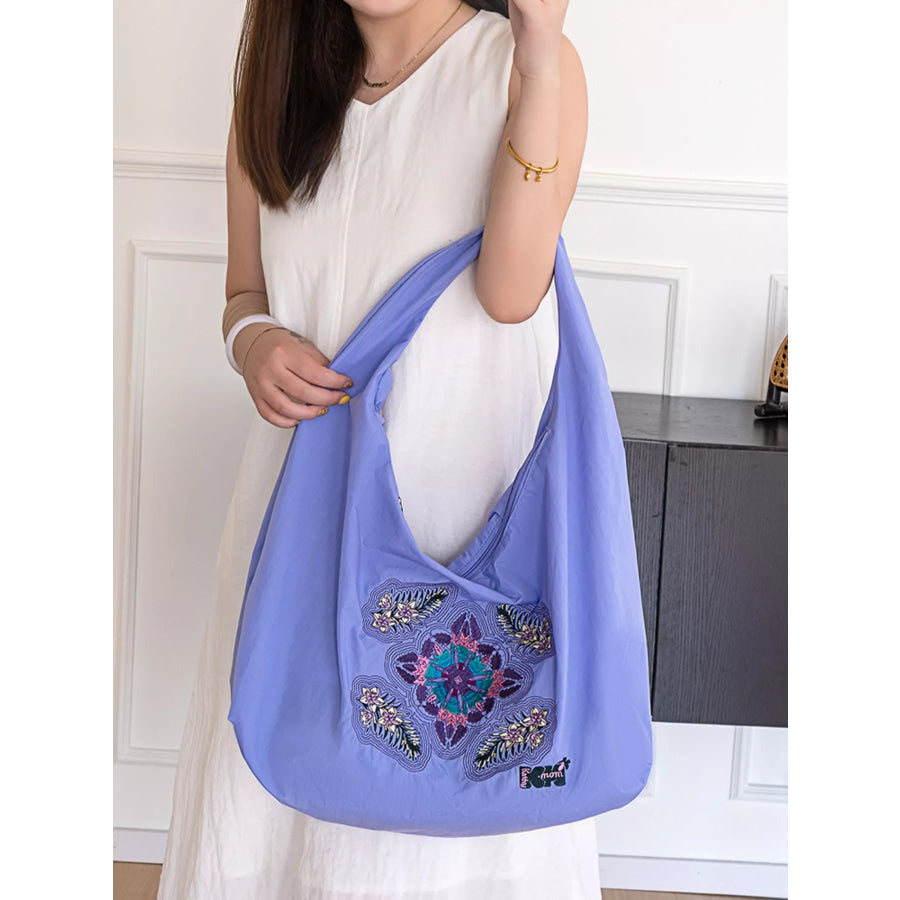 Casual Handbag with Zipper Apparel and Accessories