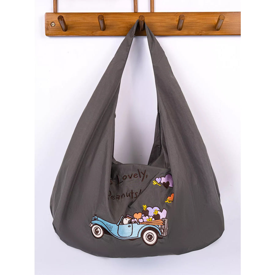 Casual Handbag with Zipper Apparel and Accessories
