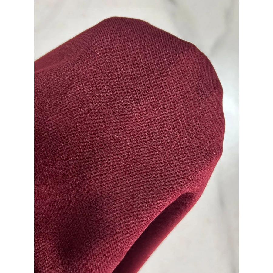Casual Hoodie and Cropped Pants Set Apparel and Accessories