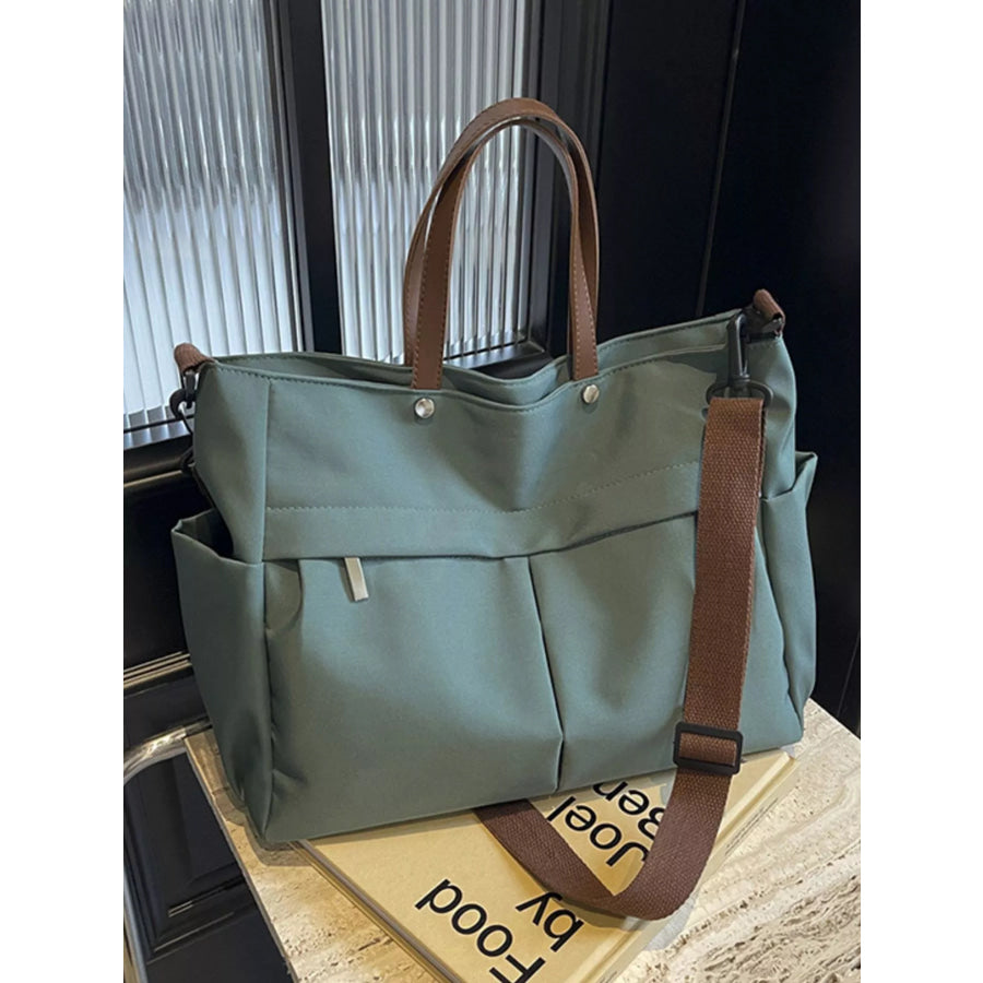Casual Lightweight Nylon Tote Handbag Apparel and Accessories