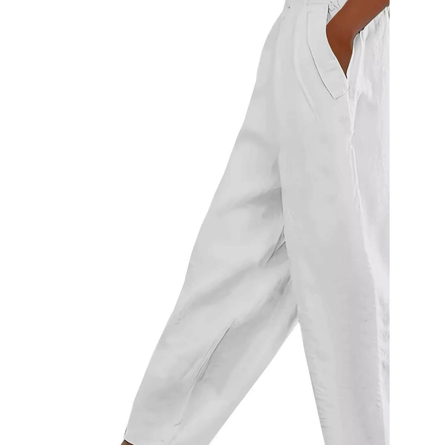 Casual Loose Fit Pants Apparel and Accessories
