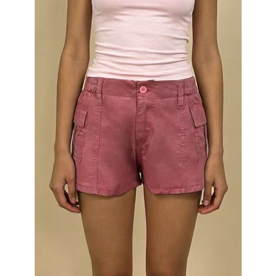 Casual Pocketed Shorts Apparel and Accessories