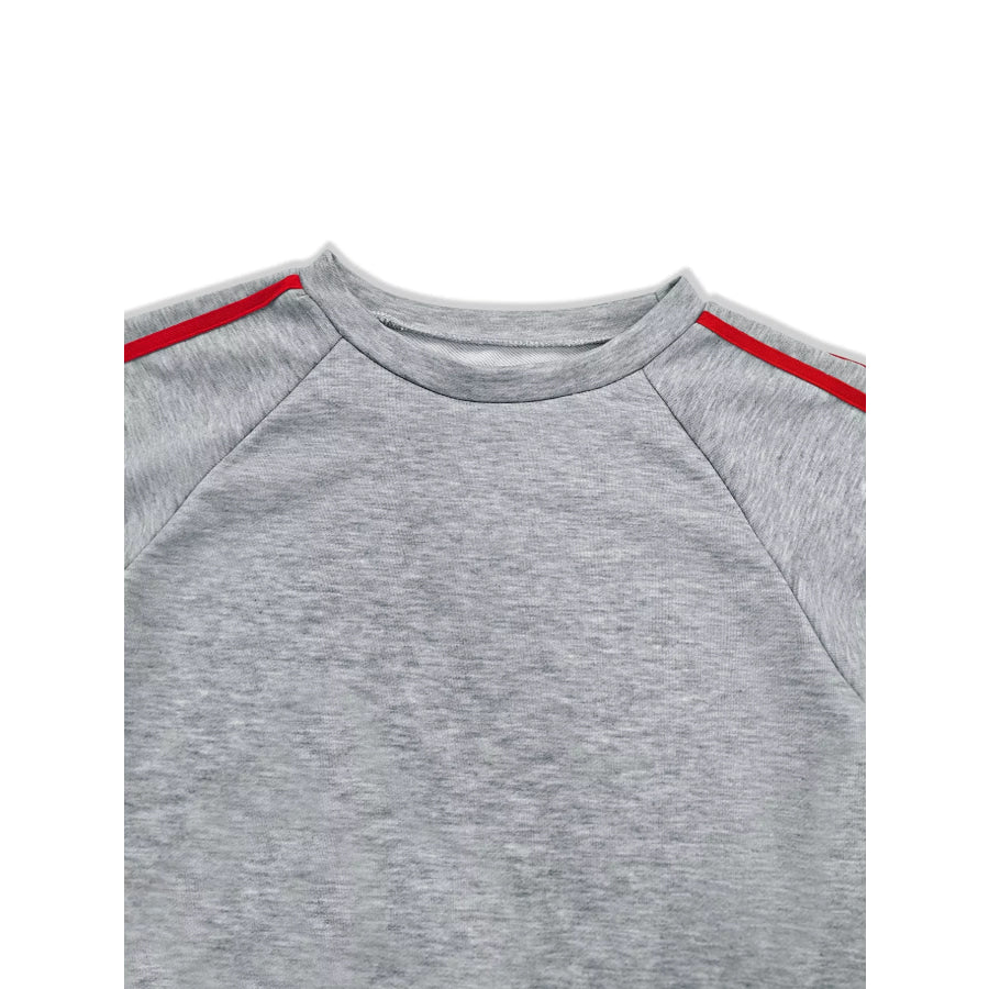 Casual Striped Sweatshirt and Pants Set Apparel and Accessories