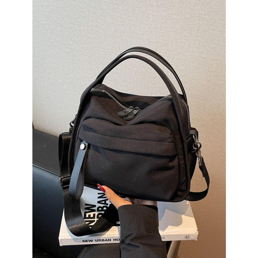 Casual Style Lightweight Crossbody Bag Black / One Size Apparel and Accessories