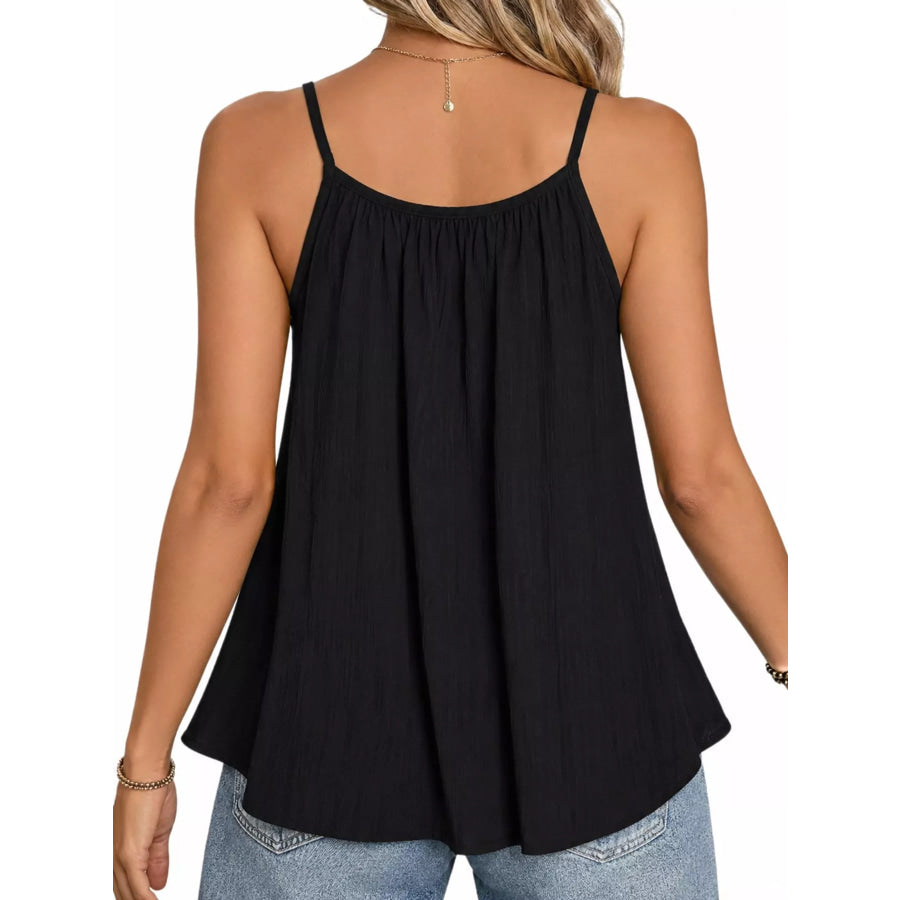 Casual Textured Cami Apparel and Accessories