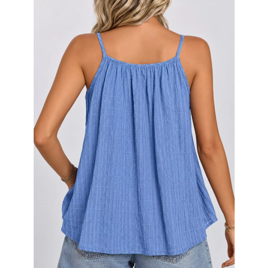 Casual Textured Cami Apparel and Accessories