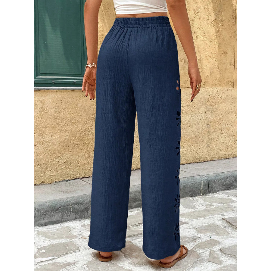 Casual Wide-Leg Pants Apparel and Accessories