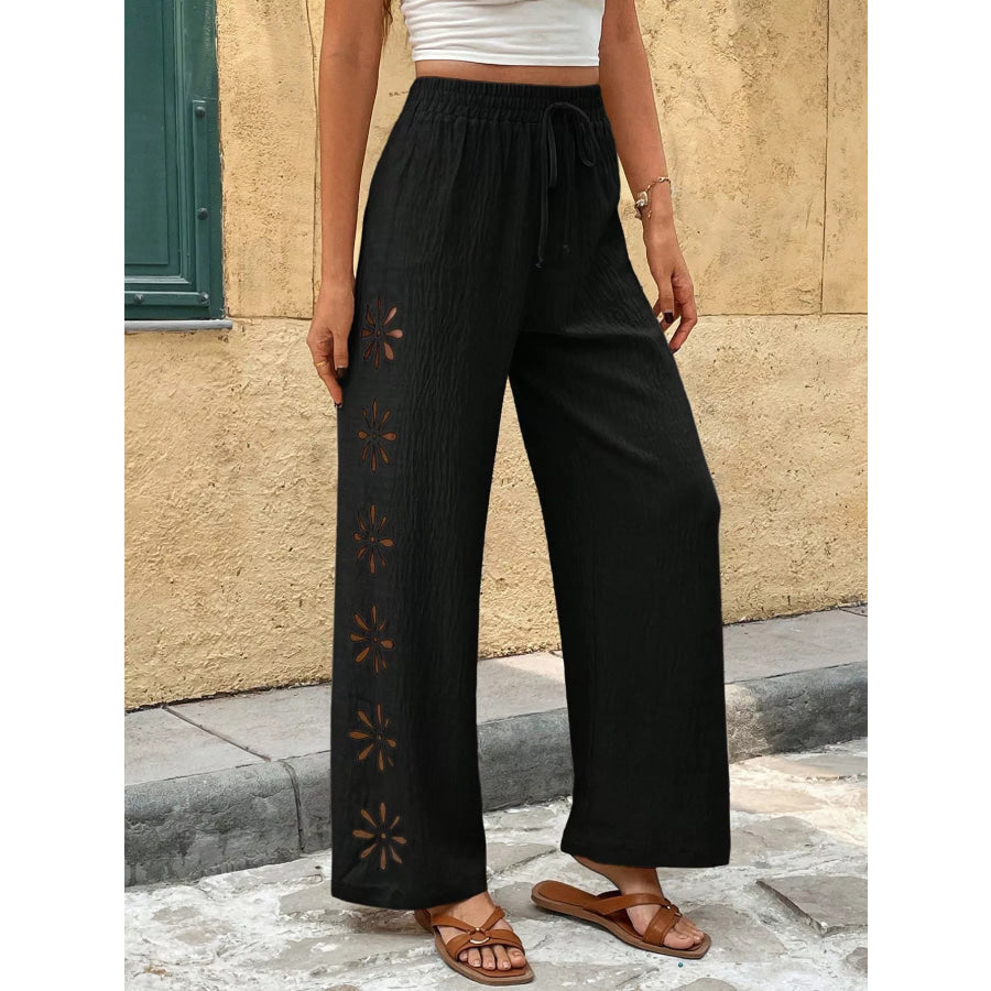 Casual Wide-Leg Pants Apparel and Accessories
