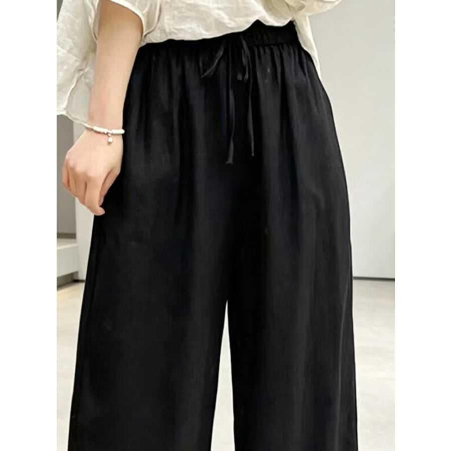 Casual Wide Leg Pants Apparel and Accessories