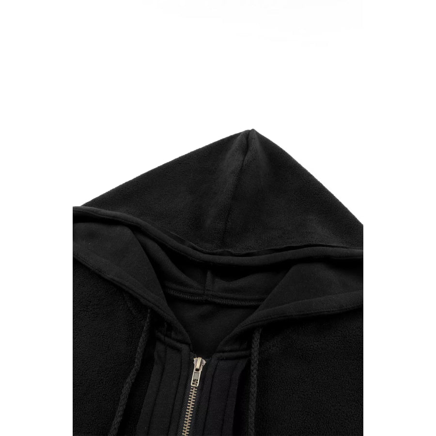 Casual Zip Up Jacket with Pockets Apparel and Accessories