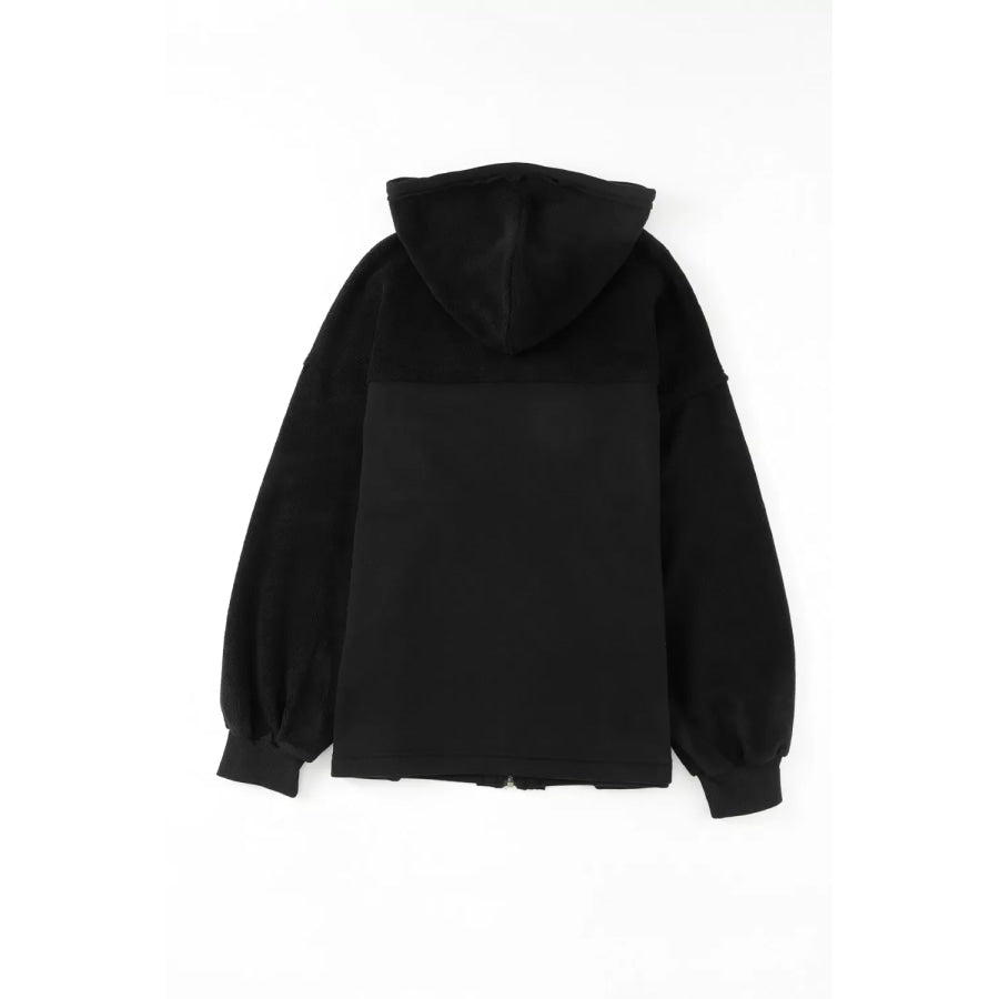 Casual Zip Up Jacket with Pockets Apparel and Accessories