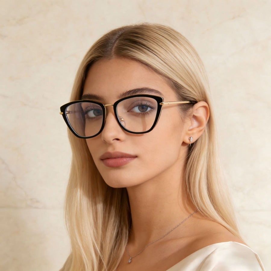Cat-Eye Glasses Style A / ONESIZE Apparel and Accessories