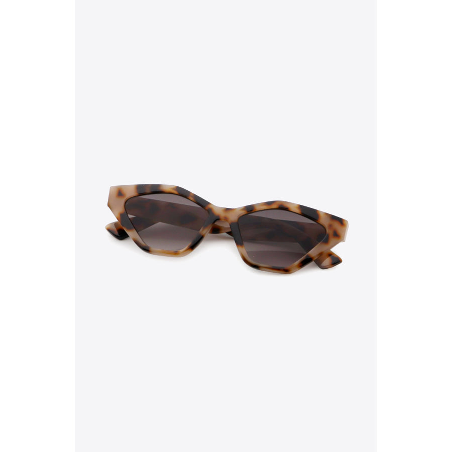 Cat Eye Polycarbonate Sunglasses Leopard / One Size