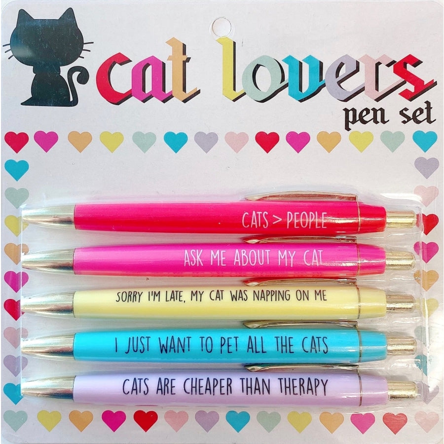 Cat Lovers Pen Set Pen