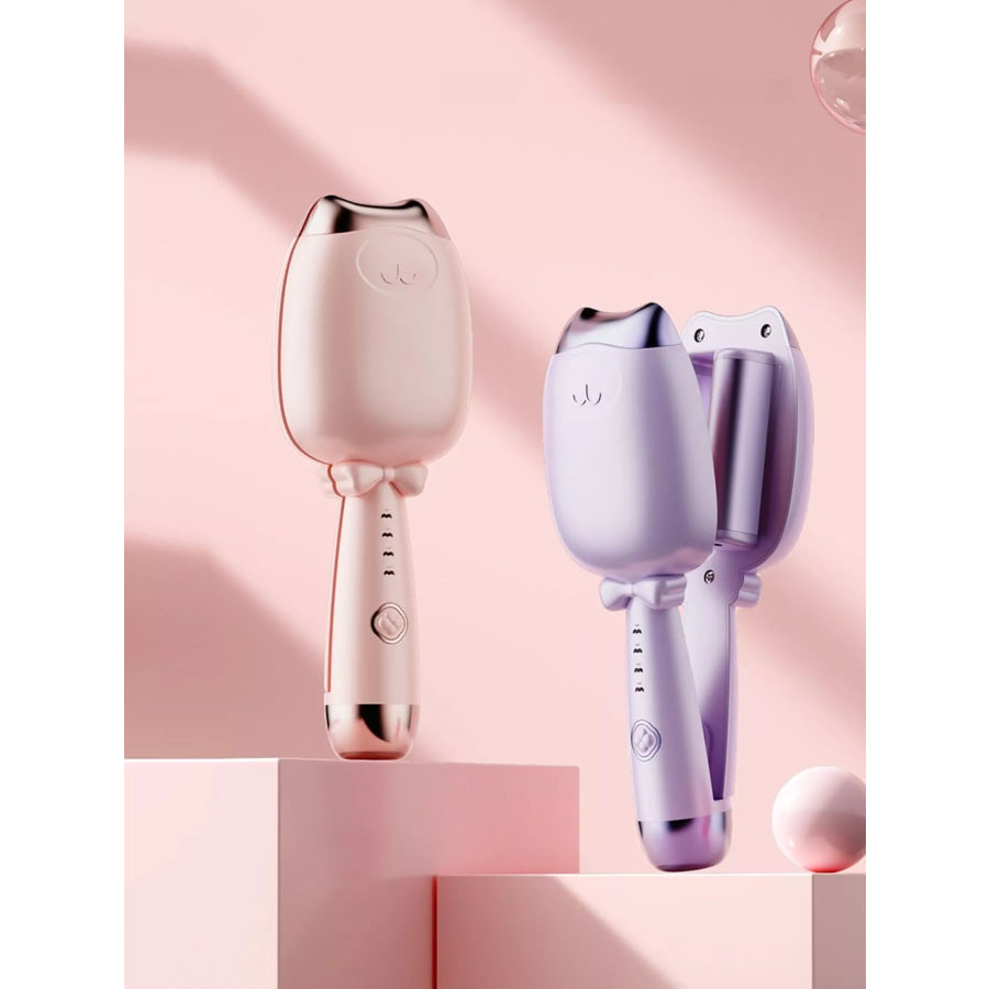 Cat Paw Shaped Curling Iron Blush Pink / European plug Apparel and Accessories