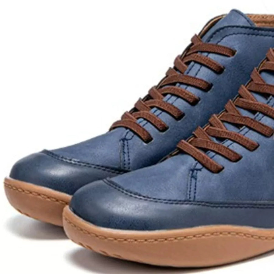 Cat Print Striped Ankle Sneakers Apparel and Accessories
