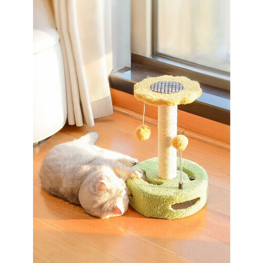 Cat Scratching Posts with Dangling Balls Apparel and Accessories