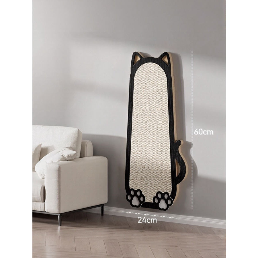 Cat-Shaped Scratching Post Style 1 / One Size Apparel and Accessories