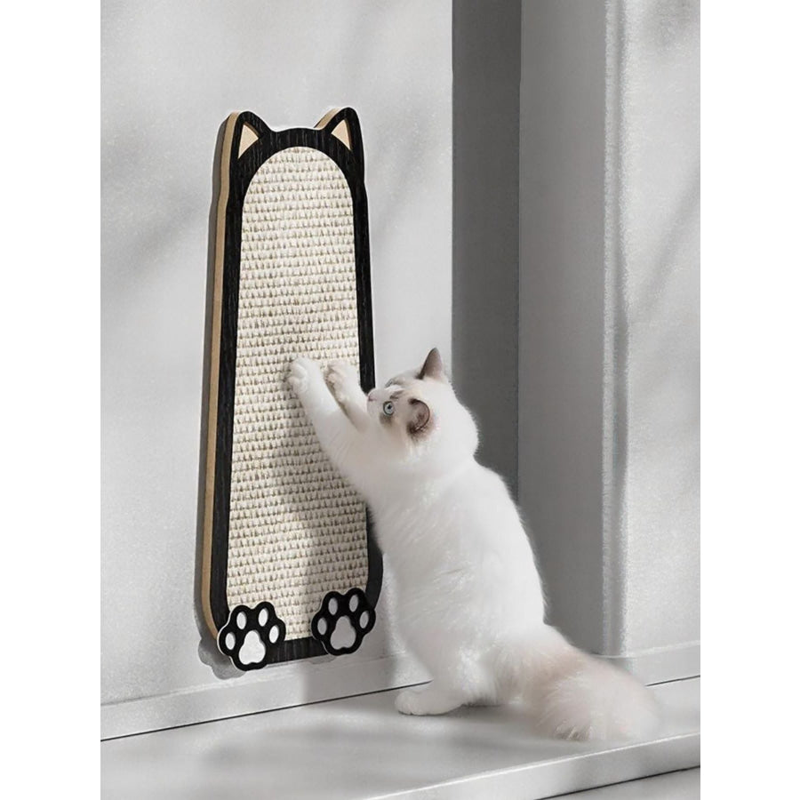 Cat-Shaped Scratching Post Style 1 / One Size Apparel and Accessories