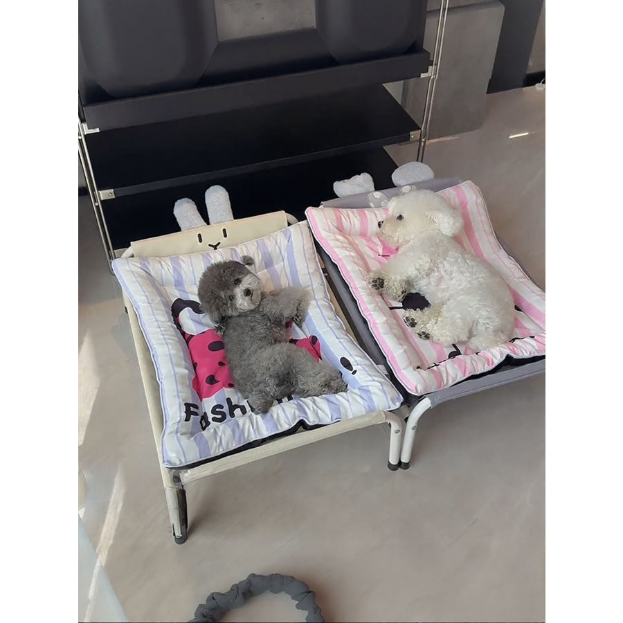 Cat Striped Pet Mat & Bed Apparel and Accessories